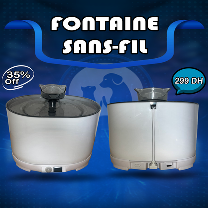🐾 Fontaine sans fil avec détecteur de mouvement