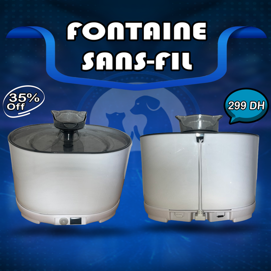 🐾 Fontaine sans fil avec détecteur de mouvement