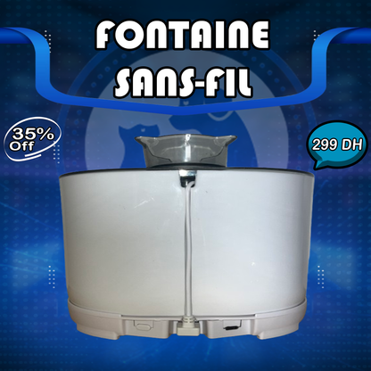 🐾 Fontaine sans fil avec détecteur de mouvement
