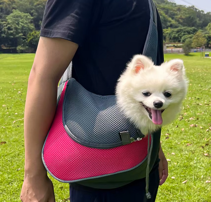 Sac à bandoulière respirant Galaxy Pets™ – Pour chiens et chats 🐶🐱 | Léger, confortable et stylé