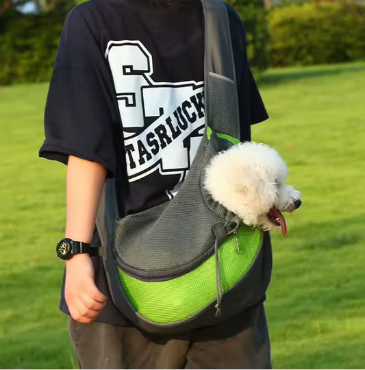 Sac à bandoulière respirant Galaxy Pets™ – Pour chiens et chats 🐶🐱 | Léger, confortable et stylé