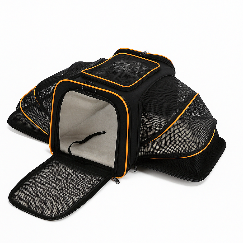 Galaxy pets Sac de transport extensible pour grands chats et petits chiens